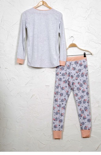 Grau Pyjama 8020857553.