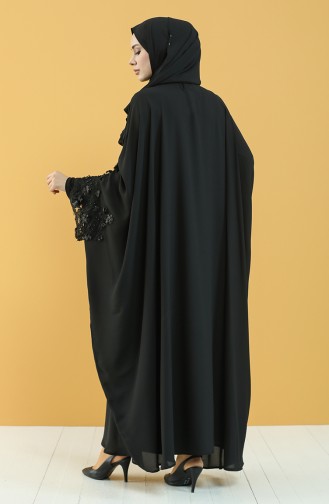 Black Abaya 8000-01