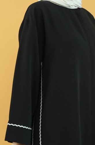 Black Abaya 8035-01