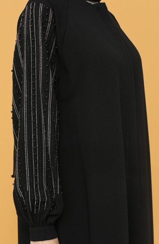 Black Abaya 8036-01