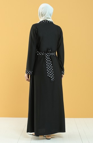 Black Praying Dress 4564-01
