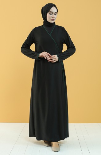 Side Tied Prayer Dress 4565-01 Black 4565-01
