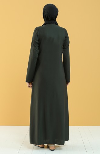 Side Tied Prayer Dress 4565-03 Khaki 4565-03