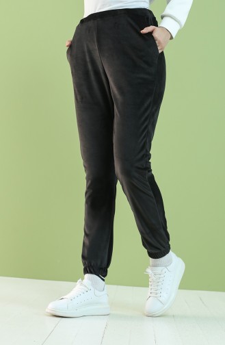 Sweatpants أسود 8899-04