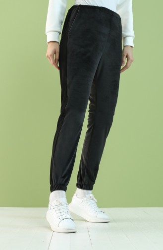 Sweatpants أسود 8899-04