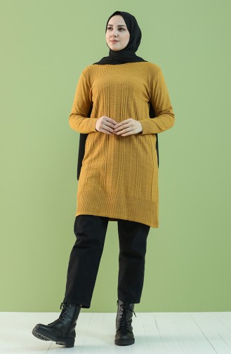 Knitwear Tunic 55015-03 Mustard 55015-03