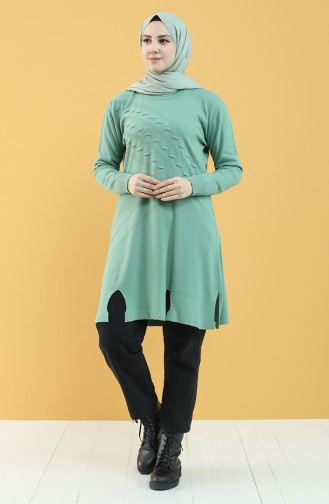 Knitwear Tunic 55223-07 Sea Green 55223-07