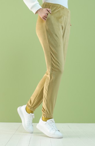 Sweatpants أخضر زيتي 8899-09