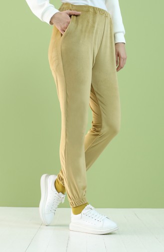 Sweatpants أخضر زيتي 8899-09