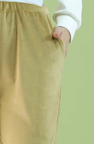 Oil Green Sweatpants 8899-09