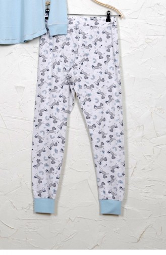Babyblau Pyjama 9032561534.