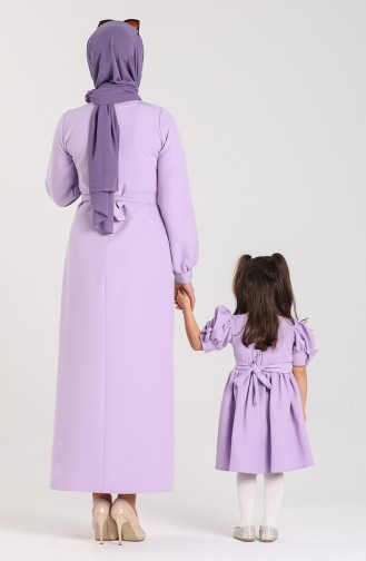 Lilac İslamitische Jurk 2023-01