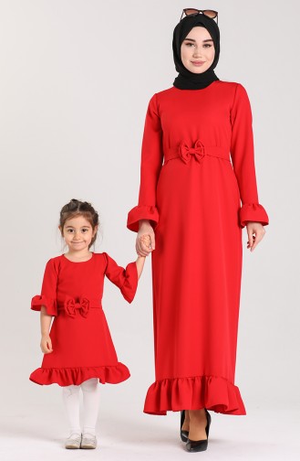 Robe Enfant Rouge 2028-01