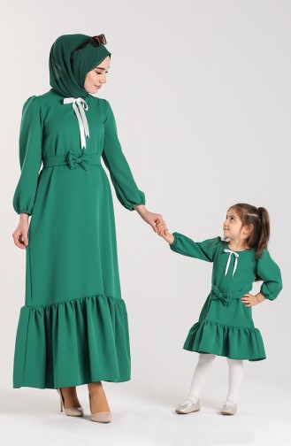 Robe Hijab Vert 2030-01