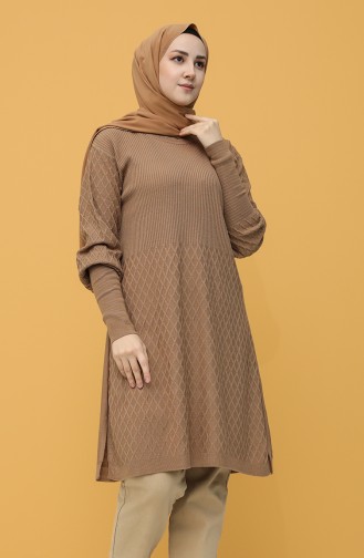 Knitwear Tunic 55367-08 Milky Coffee 55367-08