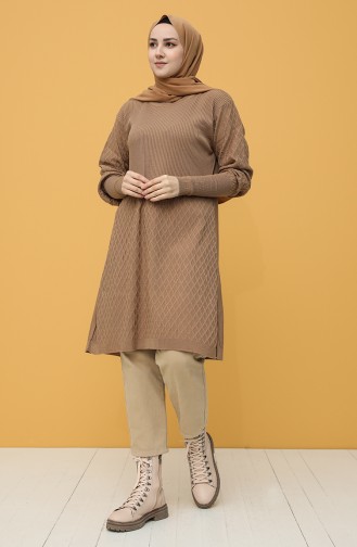 Knitwear Tunic 55367-08 Milky Coffee 55367-08