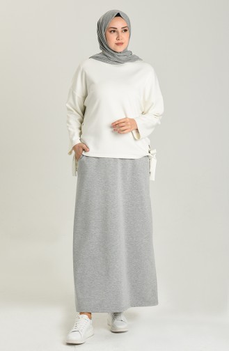 Gray Skirt 0152-01