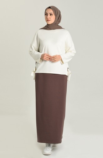 Brown Skirt 0152-11