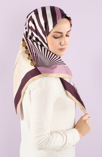 Dark Plum Scarf 13005-11