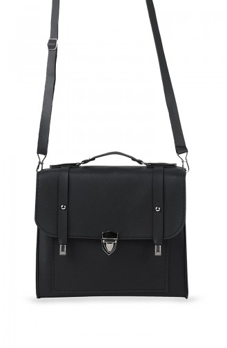 Black Shoulder Bag 130112