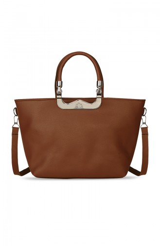 Tobacco Brown Shoulder Bag 140445