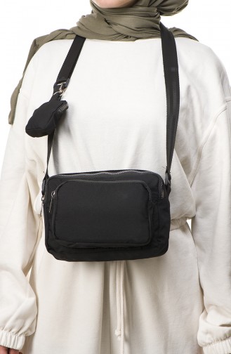 Black Shoulder Bag 0050-01