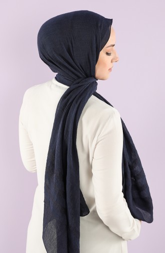 Navy Blue Shawl 15249-02