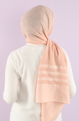 Light Salmon Shawl 15249-14