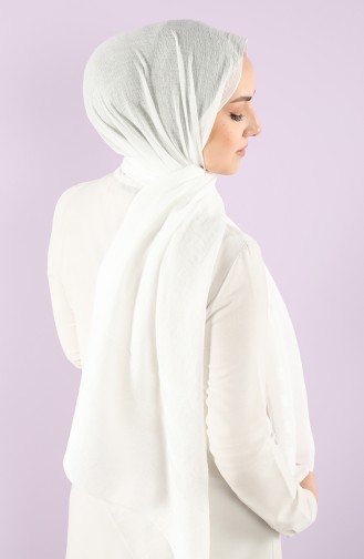 White Sjaal 15249-22