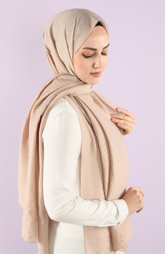 Minelli Düz Şal 51014-10 Açık Vizon