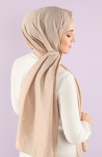 Minelli Düz Şal 51014-10 Açık Vizon