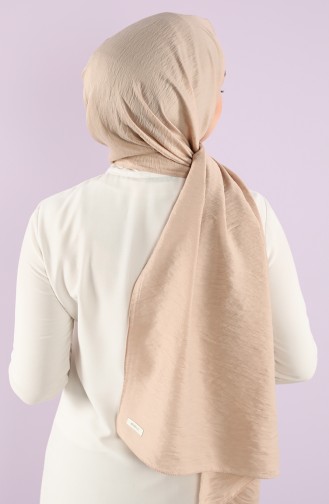 Minelli Düz Şal 51014-10 Açık Vizon