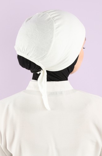 Sefamerve Bonnet antidérapant en Coton 0102-01 Creme 0102-01