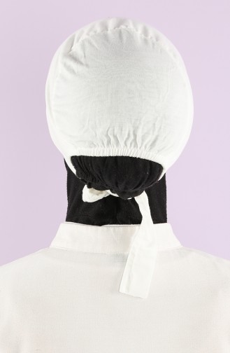 Sefamerve Bonnet antidérapant en Coton 0102-01 Creme 0102-01