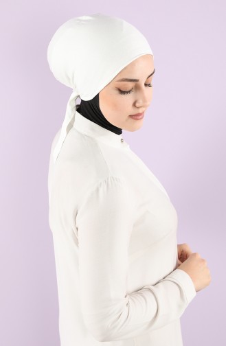 Lycra Ruschtfestes Bonnet 0303-01 Creme 0303-01