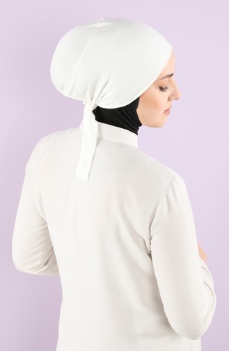 Lycra Non-Slip Bonnet 0303-01 Cream 0303-01