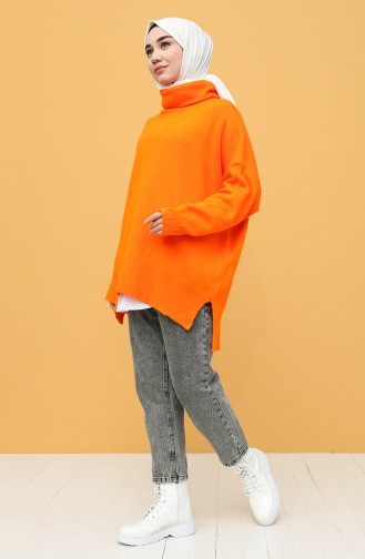 Orange Pullover 1451-02