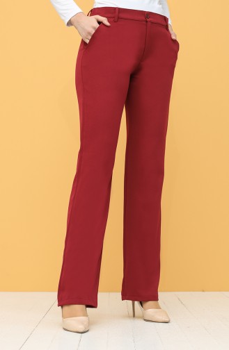 Claret red Broek 6493-03