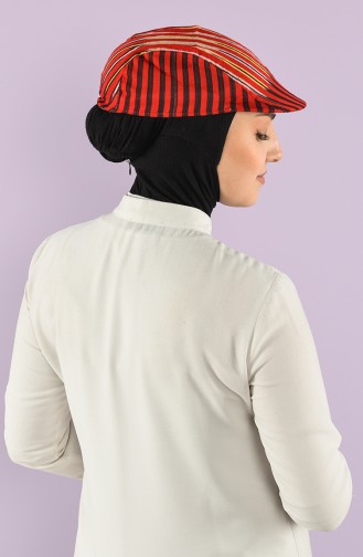 القبعات والباندانا أحمر 1064-01