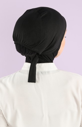 Sefamerve Bonnet antidérapant en Coton 0103-01 Noir 0103-01