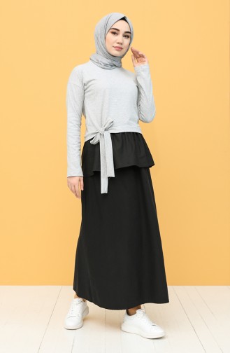 Gray Blouse 3239-10