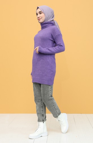 Purple Sweater 4585-10