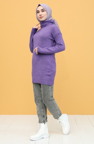 Purple Sweater 4585-10