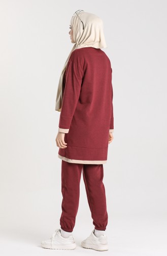 Garnish Sweat Suit 5088-03 Claret Red 5088-03