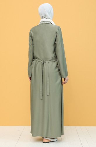 Khaki Praying Dress 1001C-03