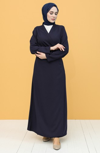 Navy Blue Praying Dress 1003-02