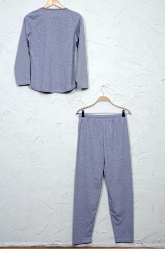 Grau Pyjama 42231375.