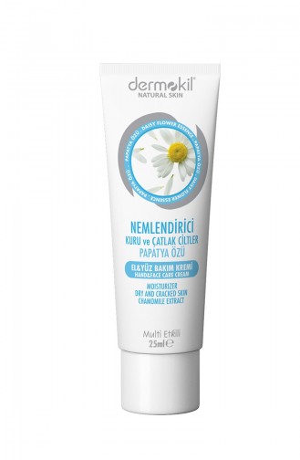 Dermokil El Yüz Bakım Kremi Papatya Özü Mini Boy 25Ml 02529