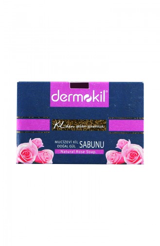 Dermokil Mucizevi Kil Doğal Gül Sabunu 130Gr 04394