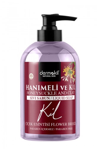 Dermokil Hanımeli Ve Killi Sıvı Sabun 500Ml 08736